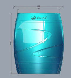 Cold Plunge Barrel with Chiller