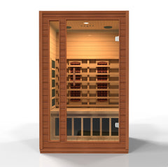 Cardoba 2 Person Full Spectrum Infrared Sauna - Canadian Hemlock