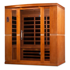 Dynamic "Bergamo" 4-person Low EMF Far Infrared Sauna DYN-6440-01