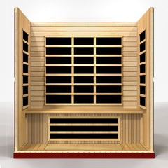 Dynamic "Grande Madrid" 4-person Low EMF Far Infrared Sauna DYN-6410-01