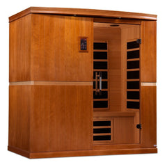 Dynamic "Grande Madrid" 4-person Low EMF Far Infrared Sauna DYN-6410-01