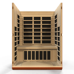 Dynamic "Lugano" 3-person Low EMF Far Infrared Sauna DYN-6336-01