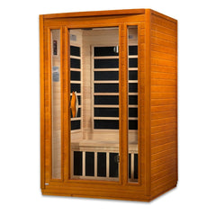 Dynamic "San Marino" 2-person Low EMF Far Infrared Sauna DYN-6206-01