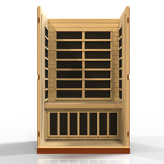 Dynamic "Vittoria" 2-person Low EMF Far Infrared Sauna DYN-6220-01