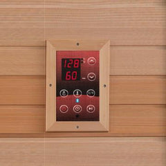 Golden Designs "Monaco Elite" 6-person PureTech™ Near Zero Far Infrared Sauna Canadian Hemlock GDI-6996-01