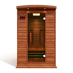 Maxxus 2 Person Full Spectrum Infrared Sauna Canadian Red Cedar MX-M206-01