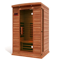 Maxxus 2 Person Full Spectrum Infrared Sauna Canadian Red Cedar MX-M206-01