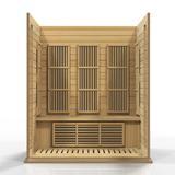 Maxxus 3 Per Low EMF FAR Infrared Carbon Canadian Hemlock Sauna MX-K306-01