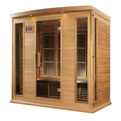 Maxxus 4 Person Low EMF FAR Infrared Sauna Canadian MX-K406-01 CED