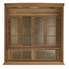 Maxxus 4 Person Low EMF FAR Infrared Sauna Canadian MX-K406-01 CED