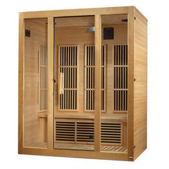 Maxxus "Bellevue" 3 person Low EMF FAR Infrared Sauna MX-J306-01