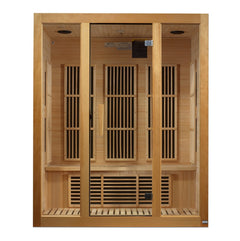 Maxxus "Bellevue" 3 person Low EMF FAR Infrared Sauna MX-J306-01