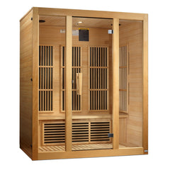 Maxxus "Bellevue" 3 person Low EMF FAR Infrared Sauna MX-J306-01