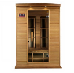 Maxxus "Cholet Edition" 2 Person Near Zero EMF FAR Infrared Sauna MX-K206-01-ZF