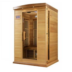 Maxxus "Cholet Edition" 2 Person Near Zero EMF FAR Infrared Sauna MX-K206-01-ZF