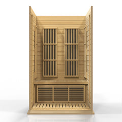 Maxxus "Cholet Edition" 2 Person Near Zero EMF FAR Infrared Sauna MX-K206-01-ZF