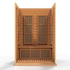 Maxxus "Cholet Edition" 2 Person Near Zero EMF FAR Infrared Sauna MX-K206-01-ZF