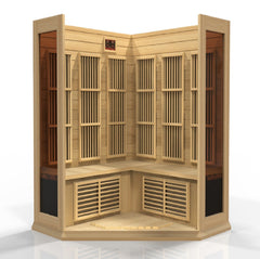 Maxxus Low EMF FAR Infrared Sauna Canadian Hemlock MX-K356-01