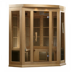 Maxxus Low EMF FAR Infrared Sauna Canadian Hemlock MX-K356-01