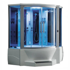 Mesa 701A Steam Shower Tub Combo 66"L x 66"W x 85"H