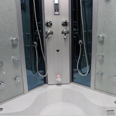 Mesa 701A Steam Shower Tub Combo 66"L x 66"W x 85"H