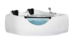 Mesa BT-150150 Two Person Whirlpool Tub 60" x 60" x 28"