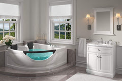 Mesa BT-150150 Two Person Whirlpool Tub 60" x 60" x 28"