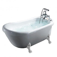 Mesa Malibu WS-062 Freestanding Whirlpool Clawfoot Tub 67" x 32" x 31"