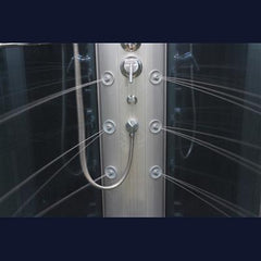 Mesa WS-801L Steam Shower 42"L x 42"W x 85"H - Blue Glass