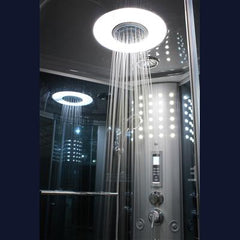 Mesa WS-801L Steam Shower 42"L x 42"W x 85"H - Blue Glass