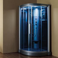 Mesa WS-801L Steam Shower 42"L x 42"W x 85"H - Blue Glass