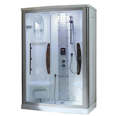 Mesa WS-803A Steam Shower 54"L x 35"W x 85"H Chrome