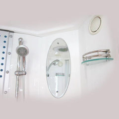 Mesa WS-803A Steam Shower 54"L x 35"W x 85"H Chrome