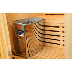 Sunray Baldwin Traditional 2-Person Sauna Platinum Arezzo Steam Shower