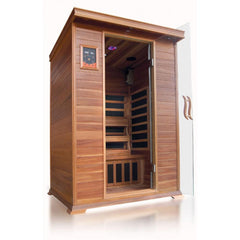 Sunray Cedar 2-Person Sierra Infrared Sauna HL200K