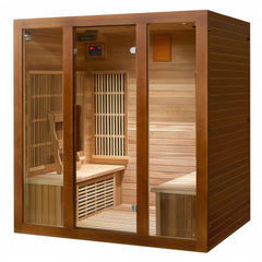 Sunray Sauna 4 Person Roslyn Infrared Sauna HL400KS