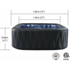 MSpa Tekapo, 4-6 Person Inflatable Hot Tub